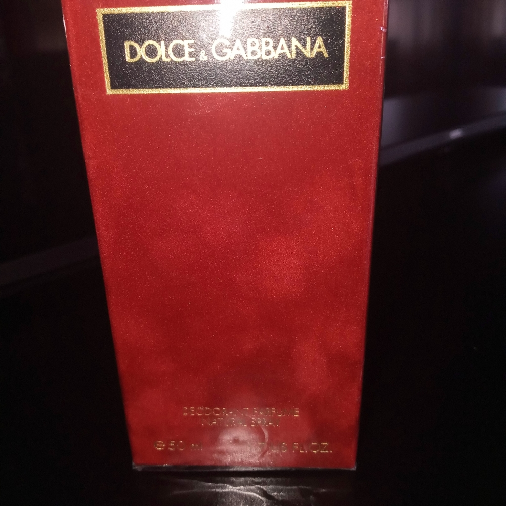 Dolce & Gabbana Red Pour Femme Deodorant Parfume Natural Spray 1.7 oz - SEALED
